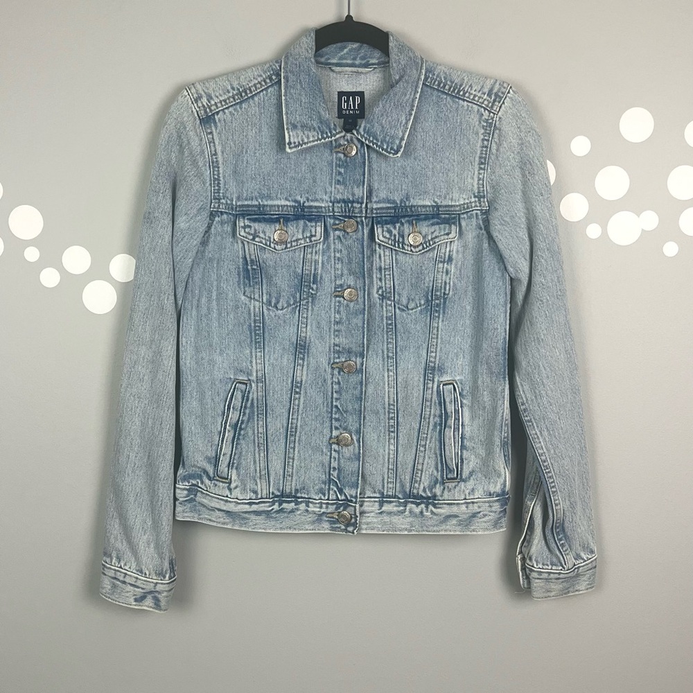 Gap Icon Denim Jacket XS Light Wash